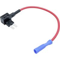 TRU COMPONENTS Plattezekeringsadapter Platte zekering micro Aantal polen LP 15 A 1 stuk(s) - thumbnail