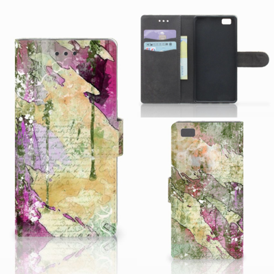 Hoesje Huawei Ascend P8 Lite Letter Painting Hoesje Huawei Ascend P8 Lite Letter Painting