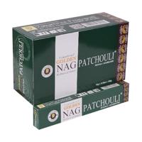 Golden Nag Patchouli Wierook (1 pakje) - thumbnail