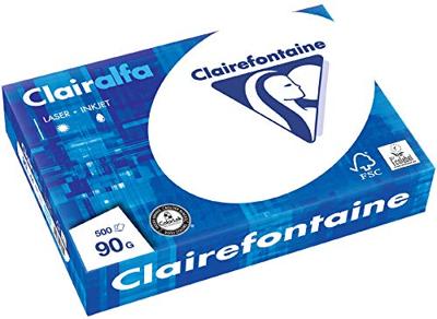 Kopieerpapier clairefontaine clairalfa a4 80gr wt Kopieerpapier clairefontaine clairalfa a4 80gr wt
