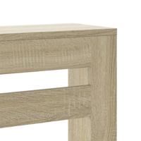 Radiatorombouw 149x20x82 cm bewerkt hout sonoma eikenkleurig - thumbnail