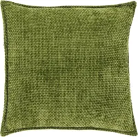 Unique Living kussen nuno 45x45cm moss green - thumbnail
