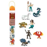 Safari speelfigurenset Mythical Realms jongens 8 delig - thumbnail