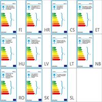 Tuin wandlamp E27 42 cm aluminium wit - thumbnail