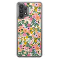 Samsung Galaxy A32 4G hybride hoesje - Pink gardens - thumbnail