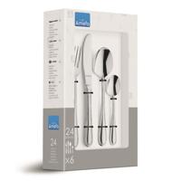 Amefa Bestekset Elara 24-delig RVS - thumbnail