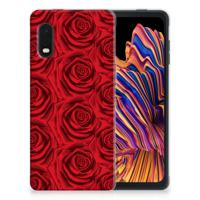 Samsung Xcover Pro | TPU Case | Red Roses - thumbnail