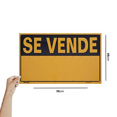 Bord Normaluz Se Vende PVC 45 x 70 cm