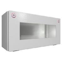 Rittal KX 1610.000 Installatiebehuizing, Wandbehuizing 400 x 155 x 200 Plaatstaal Grijs-wit (RAL 7035) 1 stuk(s)