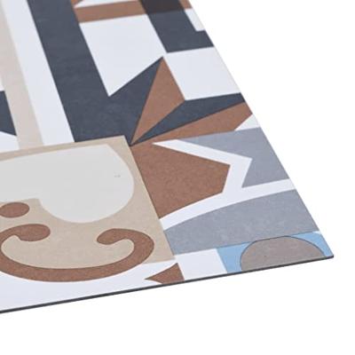 VidaXL Vloerplanken zelfklevend 5,11 m² pvc monochroom patroon
