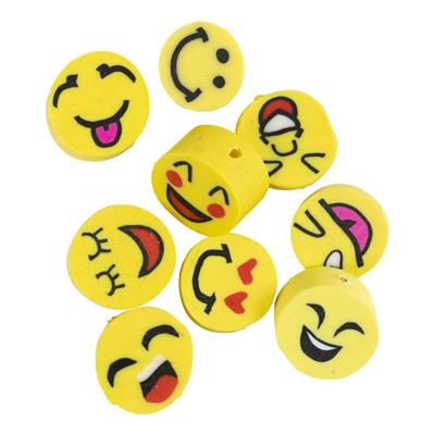 Creativ Company Figuurkralen, emoji, d 10 mm, gatgrootte 1,5 mm, ca. 60 stuk, 60 stuk/ 1 doos Creativ Company Figuurkralen, emoji, d 10 mm, gatgrootte 1,5 mm, ca. 60 stuk, 60 stuk/ 1 doos