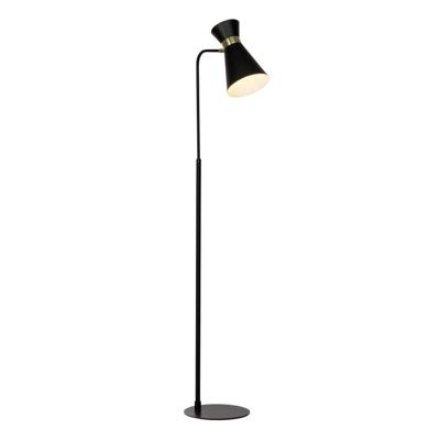 Brilliant Goldy 64458/86 Staande lamp LED E27 28 W Zwart (mat), Goud Brilliant Goldy 64458/86 Staande lamp LED E27 28 W Zwart (mat), Goud