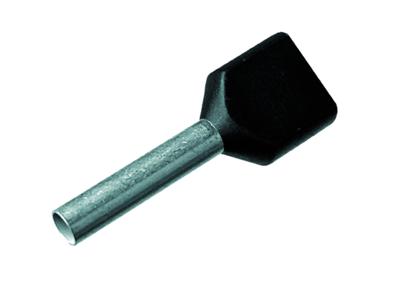 Intercable 180766 Dubbele adereindhulzen 1.5 mm² Deels geïsoleerd Zwart 1 stuk(s) Intercable 180766 Dubbele adereindhulzen 1.5 mm² Deels geïsoleerd Zwart 1 stuk(s)