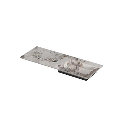 INK Post Wastafel keramische slab envelop bak rechts met 1 kraangat 120x45x1 Island glossy INK Post Wastafel keramische slab envelop bak rechts met 1 kraangat 120x45x1 Island glossy