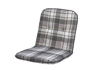 LIVARNO Tuinstoelkussen lage rug (Grijs)