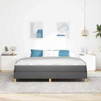 Boxspring bed Taupe, Bruin 180 x 200 cm Stof, Engineered Hout - thumbnail