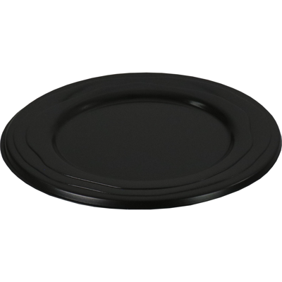 Depa Bord | Wave | reusable | rond | 1-vaks | pP | Ø18.5cm | zwart | 100 stuks Depa Bord | Wave | reusable | rond | 1-vaks | pP | Ø18.5cm | zwart | 100 stuks