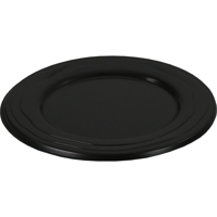 Depa Bord | Wave | reusable | rond | 1-vaks | pP | Ø18.5cm | zwart | 100 stuks - thumbnail