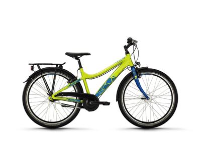 VICTORIA jeugdfiets "eqola 7" mod. 24 bike vict.eqola 7 26/46 diam. 7sp lime yellow