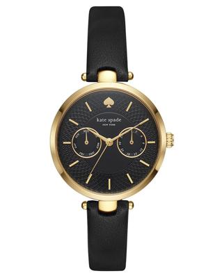 Horlogeband Kate Spade New York KSW1400 Leder Zwart