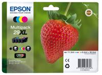 Epson Strawberry 29XL CMYK Origineel Zwart, Cyaan, Magenta, Geel 1 stuk(s) Hoog (XL) rendement - thumbnail
