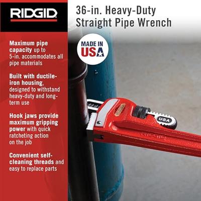 Ridgid pijpentang no.36 - 5"