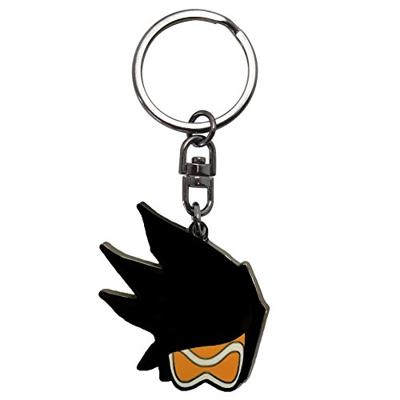 Overwatch Metal Keychain Tracer