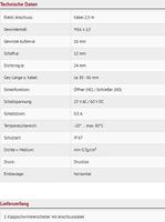 Schabus 200949 Mini-vlotterschakelaar Vullen, Legen 2.50 m - thumbnail