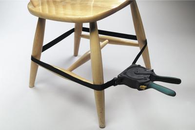 Wolfcraft eénhand-bandspanner | met 4 wangen | 5m | 1 stuk - 3681000 Wolfcraft eénhand-bandspanner | met 4 wangen | 5m | 1 stuk - 3681000