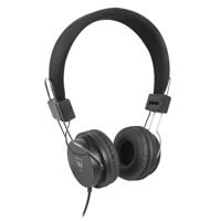 Ewent EW3573 hoofdtelefoon/headset Hoofdtelefoons Hoofdband Zwart - thumbnail