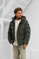 Pure Path Puffer Winterjas Heren Groen - Maat S - Kleur: Groen | Soccerfanshop - thumbnail