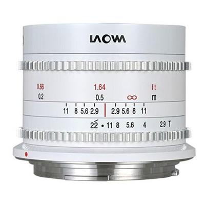 Laowa 9mm T2.9 Zero-D Cine Lens White - Canon RF