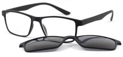 Leesbril MPG KLH144 Met Zonneclip-Zwart 2-+1.00 Leesbril MPG KLH144 Met Zonneclip-Zwart 2-+1.00