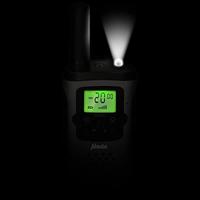 Walkie-Talkie Set | 2 Handsets | Tot 7 km | Frequentiekanalen: 8 | PTT / VOX | 24 uur stand-by | Hoofdtelefoonuitgang | Ingebouwde zaklamp | Wit / Zwart - thumbnail