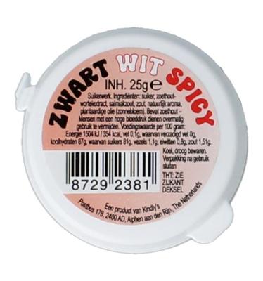 Kindly Zwart Wit Spicy