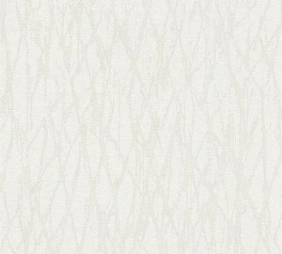 Livingwalls Smart Surfaces - Wit - Metallic - 395631