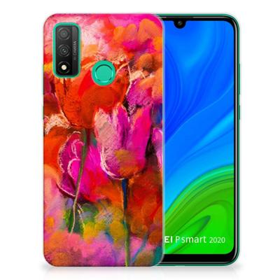 Smartphone hoesje Huawei P Smart 2020 Tulips Smartphone hoesje Huawei P Smart 2020 Tulips
