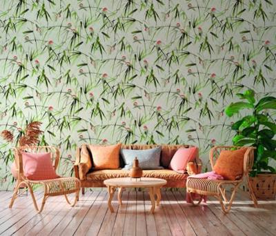 Livingwalls The Wall II - Beige - Floral - 393121