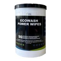 Ecostar - Ecowash Power Wipes Pot - 90 stuks - thumbnail