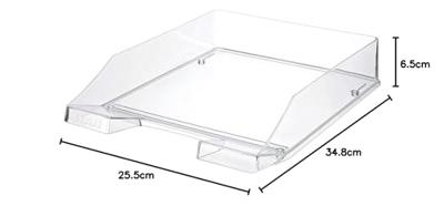 HAN HA-1026-X-23 Brievenbak A4 Standaard Transparant
