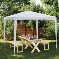 Partytent 2,5x2,5 m wit - thumbnail