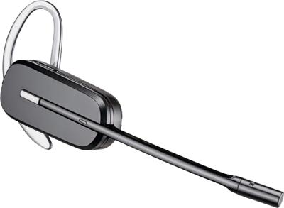 Plantronics - CS540 DECT-headset - draadloze headset met één oor (mono), 3 verschillende draagstijlen - aansluiting op een bureautelefoon - microfoon met ruisonderdrukking en bereik tot 120 m
