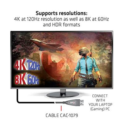 club3D CAC-1079 DisplayPort-kabel DisplayPort Aansluitkabel DisplayPort-stekker 20.00 m Zwart club3D CAC-1079 DisplayPort-kabel DisplayPort Aansluitkabel DisplayPort-stekker 20.00 m Zwart