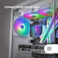 ATX Semi-toren BehuizingMars Gaming MCVIEW2W - thumbnail