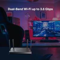 TP-Link WiFi 7 Archer BE3600 draadloze router BE3600Mbps dual-band, 2 poorten × 2,5 Gbit/s, Tri-Band, 2 × 2 MU-MIMO, OFDMA, MLO, WiFi 7 zonder vorige, compatibel met EasyMesh, HomeShield, VPN - thumbnail