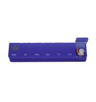 Able2 pillendoos 1 week blauw - thumbnail