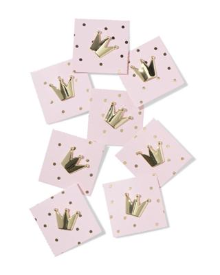 HEMA Pins kroontjes - 8 stuks (roze)
