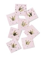 HEMA Pins kroontjes - 8 stuks (roze) - thumbnail