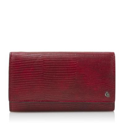 Castelijn & Beerens Donna Damesportemonnee Overslag 6 Pasjes RFID-Red