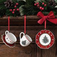 Villeroy & Boch Toy's Delight Decoration Ontbijtset rood, 3 delig - thumbnail